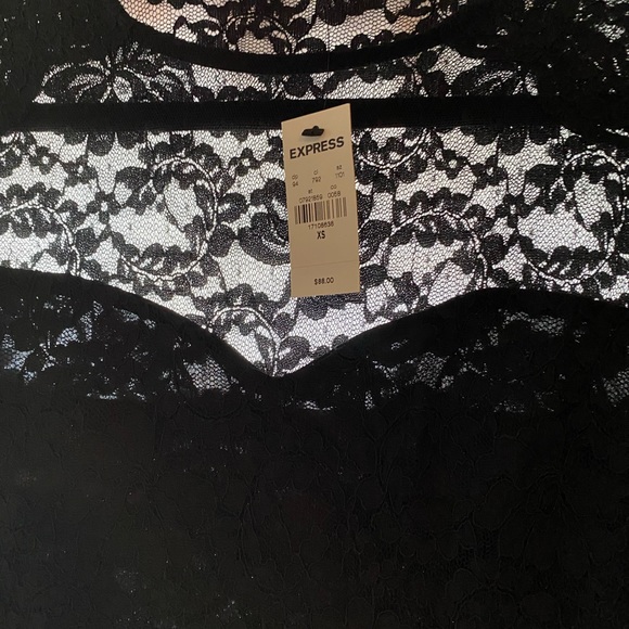 Express Lace Sheath Dress - Picture 6 of 6